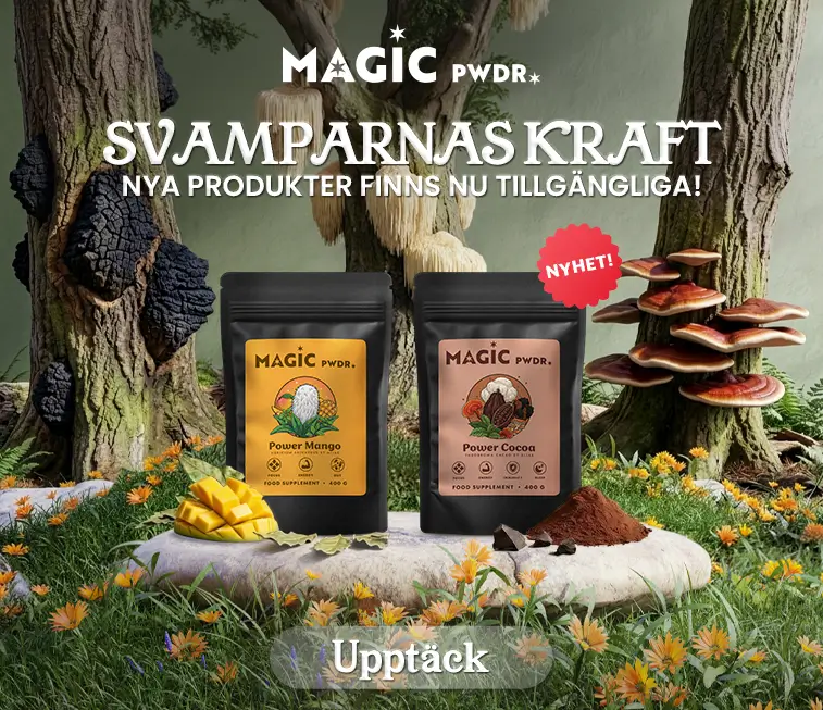 Nya produkter Magic PWDR