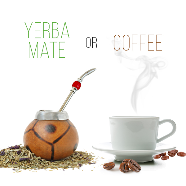 Yerba mate och kaffe. Två energi-systrar