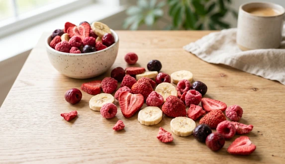 Frystorkad frukt - vad betyder det, är frystorkade frukter hälsosamma och hur man äter dem?