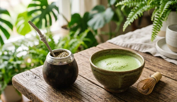 Yerba mate eller matcha – vilket ska du välja? En jämförelse av deras egenskaper, smak och effekter