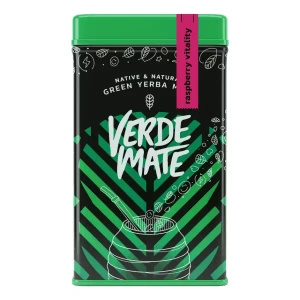 Yerbera - Konservburk + Verde Mate Grön hallon Vitality 0,5 kg 