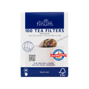 Tefilter av papper – storlek M (100 st)