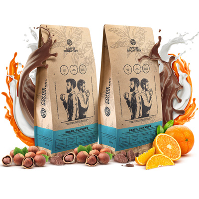 Set Coffee Broastery Brazil Guaxupe 2x1kg (2kg)