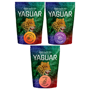 Yerba Mate Set Yaguar 3x 0,5 kg