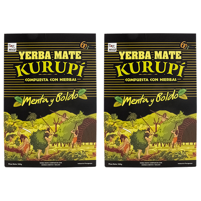 Kurupi Compuesta Especial Menta Boldo 2x500g