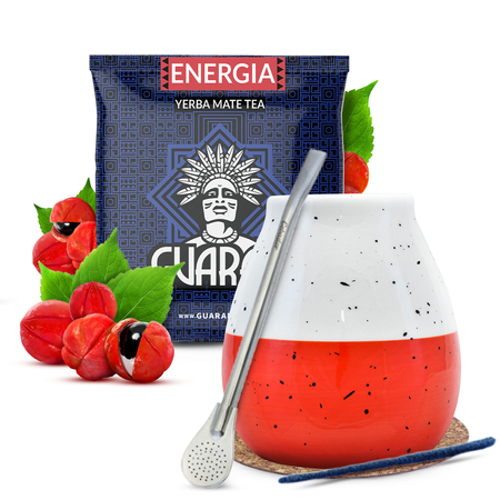 Yerba mate set Verde Mate keramisk kalebass bombilla