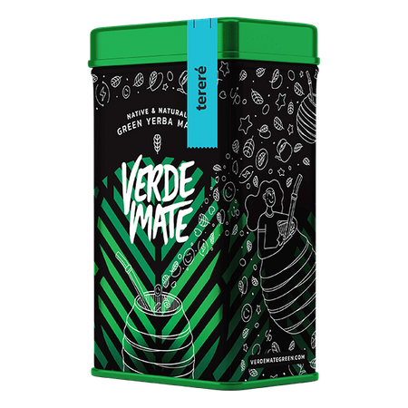 Yerbera - Konservburk + Verde Mate Grön Terere 0,5 kg 