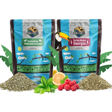 Yerba Mate Set Rio Parana Elaborada Energia 1kg