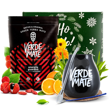 Presentförpackning Yerba Verde Mate Energia 0,5kg 