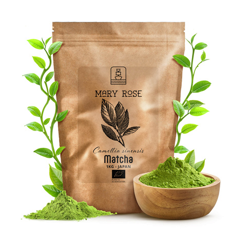 Mary Rose – Japanskt Matcha grönt te (BIO) 1 kg