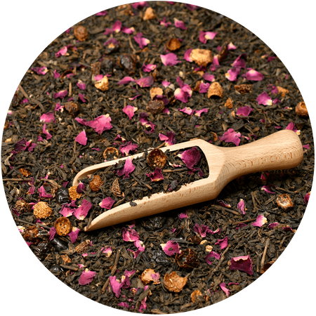 Mary Rose - Pu-erh Rosa te i burk - 50 g