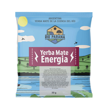 Yerba Mate Energia Set FOR TWO Kalebass Bombilla