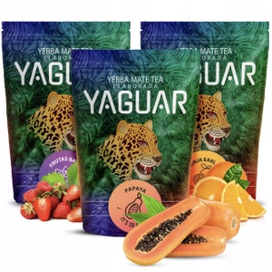 Yerba Mate Set Yaguar 3x 0,5 kg