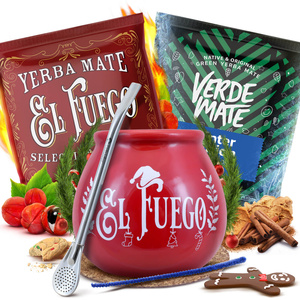 Yerba Mate set 2x50g Kalebass + Bombilla