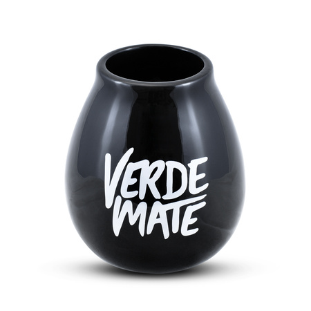 Kalebass keramik svart - Verde Mate - 350 ml