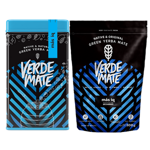 Yerbera Yerba Mate Verde Mate Mas IQ 2x500g