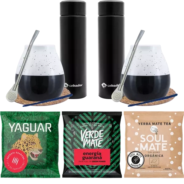 STORT YERBA MATE STARTPAKET FÖR TVÅ PERSONER