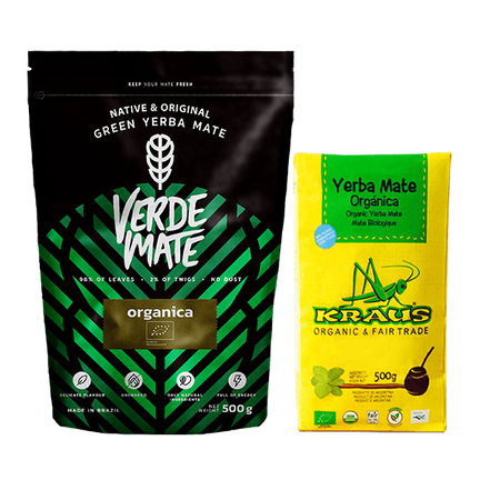 Verde Mate Grön Organica 500g + Kraus Organica 500g