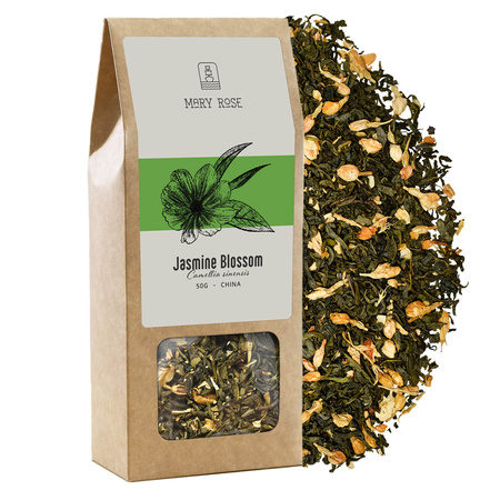 Mary Rose - Grönt te med Jasmine Blossom - 50 g