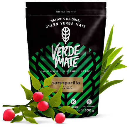 Presentförpackning Yerba Mate Sarsaparilla 0,5kg 