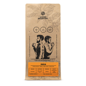 Coffee Broastery - Hela bönor kaffe India Karnataka Premium 1 kg