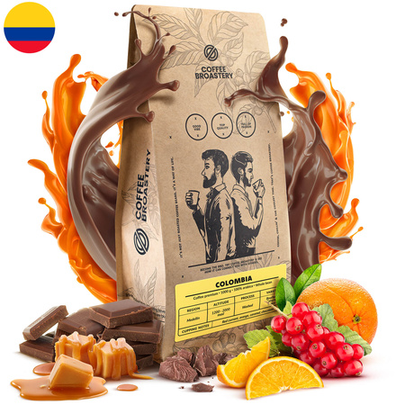 Coffee Broastery - Hela bönor kaffe Colombia Medellin Premium 1 kg