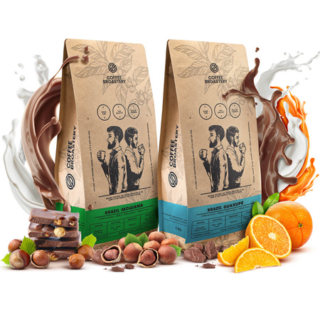 Set Coffee Broastery Brazil Guaxupe + Brazil Mogiana 2x1kg (2kg)