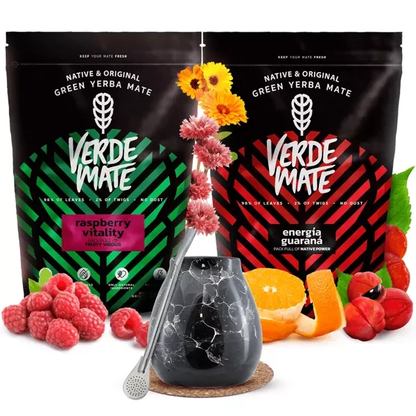 Yerba mate set Verde Mate keramisk kalebass bombilla