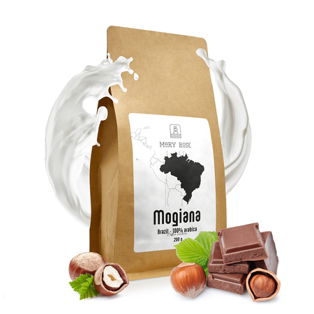 Mary Rose - kaffe med hela bönor Brasilien Mogiana premium 200 g