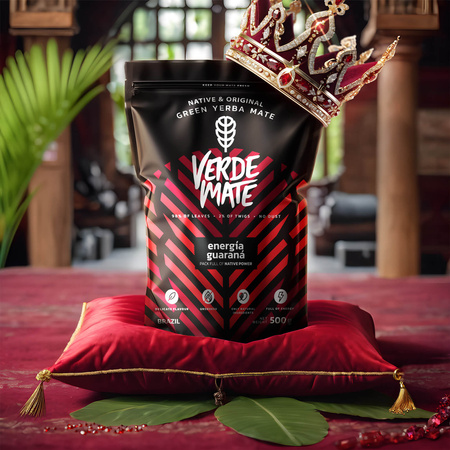 Set Yerba Verde Mate Energia 0,5kg + TermoColador