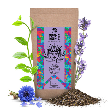 Guayusa Pachamama Lavanda - ekologiskt certifierad guayusa med lavendel - 100 g