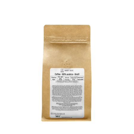 Mary Rose - kaffe med hela bönor Brasilien Mogiana premium 200 g