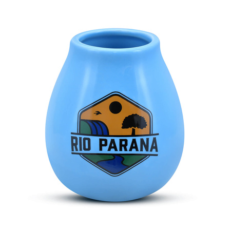 Yerba Mate Rio Parana Set FOR TWO Kalebass Bombilla 1000g