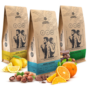 Set Coffee Broastery Brazil Mogiana + Brazil Guaxupe + Brazil Cerrado 3x1kg (3kg)