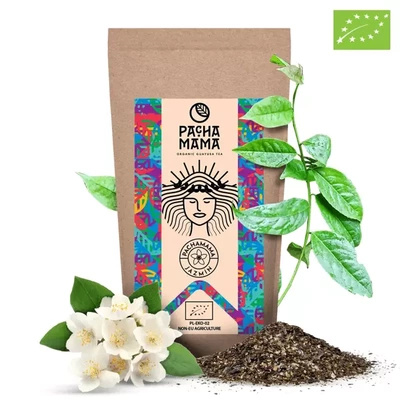 Guayusa Pachamama Jazmín - ekologiskt certifierad guayusa med jasmin - 250 g