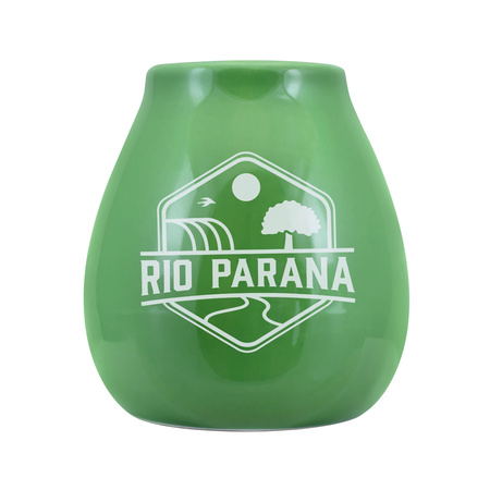 Yerba Mate Rio Parana Set FOR TWO Kalebass Bombilla 1000g