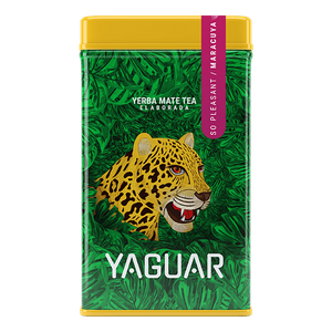 Yerbera - plåtburk + Yaguar Maracuya 0,5 kg