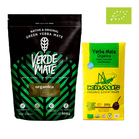 Verde Mate Grön Organica 500g + Kraus Organica 500g