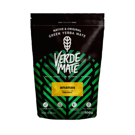  Yerba Verde Mate Gröna Ananas 0,5kg