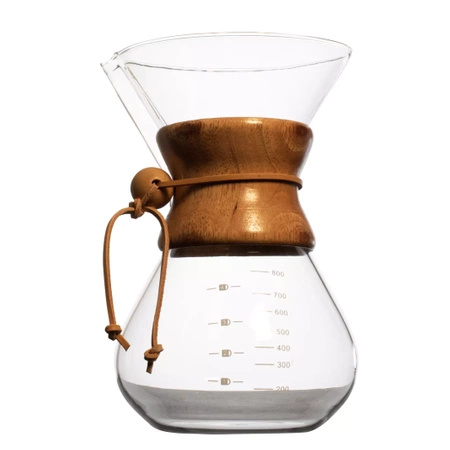 Kaffebryggare chemex typ 800 ml + återanvändbart filter