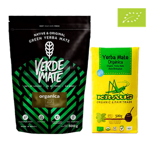 Verde Mate Grön Organica 500g + Kraus Organica 500g