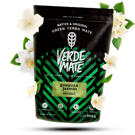 Verde Mate Grön Guayusa Jazmín 0,5kg