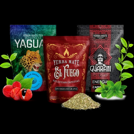 Yerba Mate 1,5 kg DE KRAFTIGASTE KATEGORIERNA 1500 g