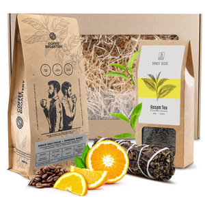 Presentpaket Kaffe Coffee Broastery + Te + Svart Salvia Rökelse