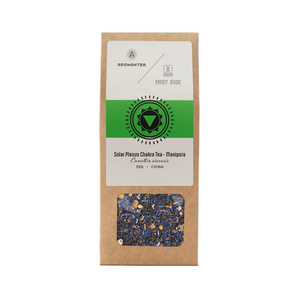 Aromantra x Mary Rose – Solar Plexus-chakra Te Manipura (svart te) 50 g