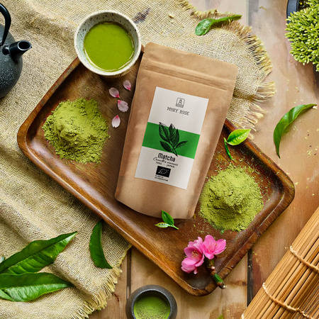 Mary Rose – Japanskt Matcha grönt te (BIO) 100 g