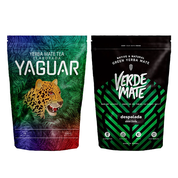 Yaguar Elaborada con Palo 500g + Verde Mate Despalada 500g