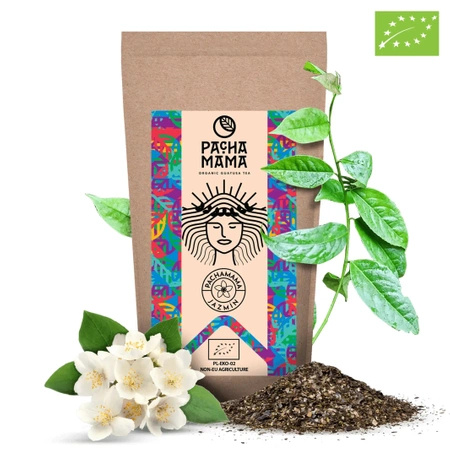 Guayusa Pachamama Jazmín - ekologiskt certifierad guayusa med jasmin - 100 g