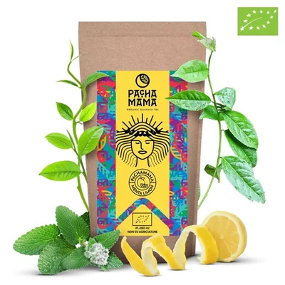 Guayusa Pachamama Menta Limón - ekologiskt certifierad - mynta och citron - 250 g