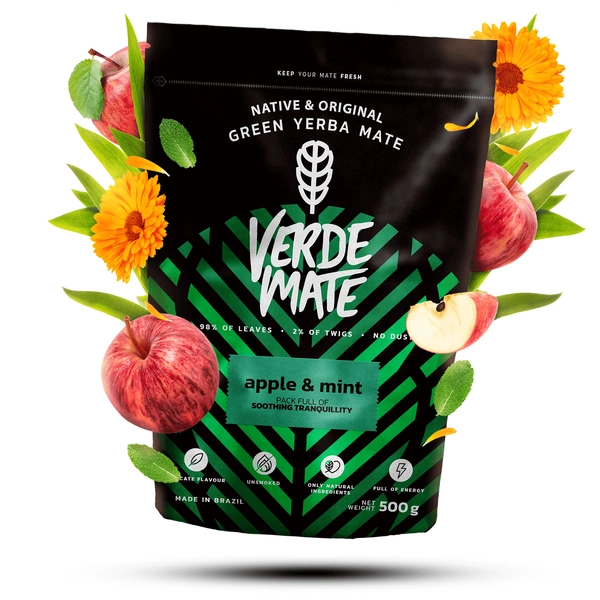 Verde Mate Grönt äpple &amp; mynta 0,5 kg